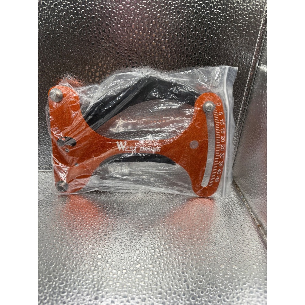 West Biking Bicycle Saddle Suspension Device Adjustable Shock Absorber Orange